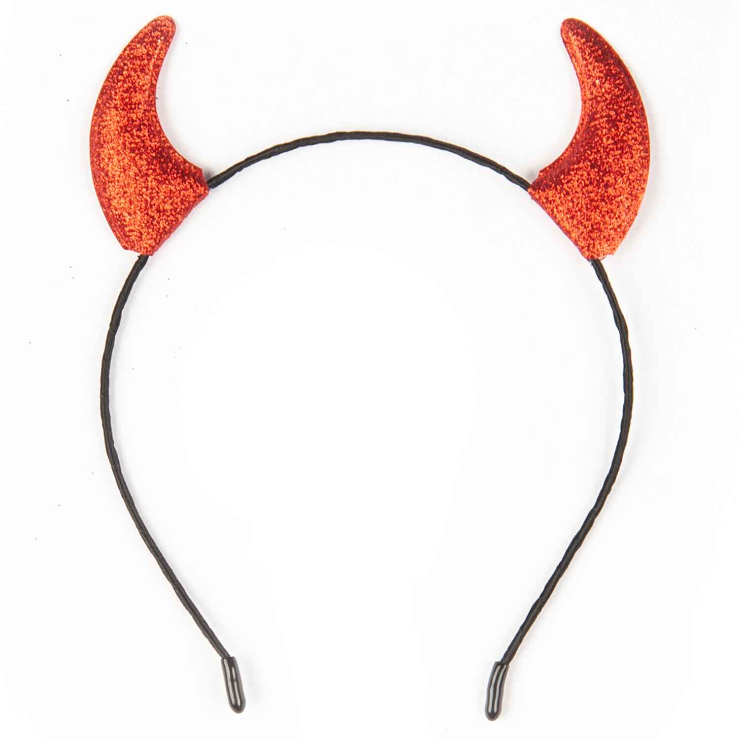 FUNCREDIBLE Devil Costume Accessories Set, Devil Horns and Tail with  Pitchfork, Glitter Devil Ears Headband