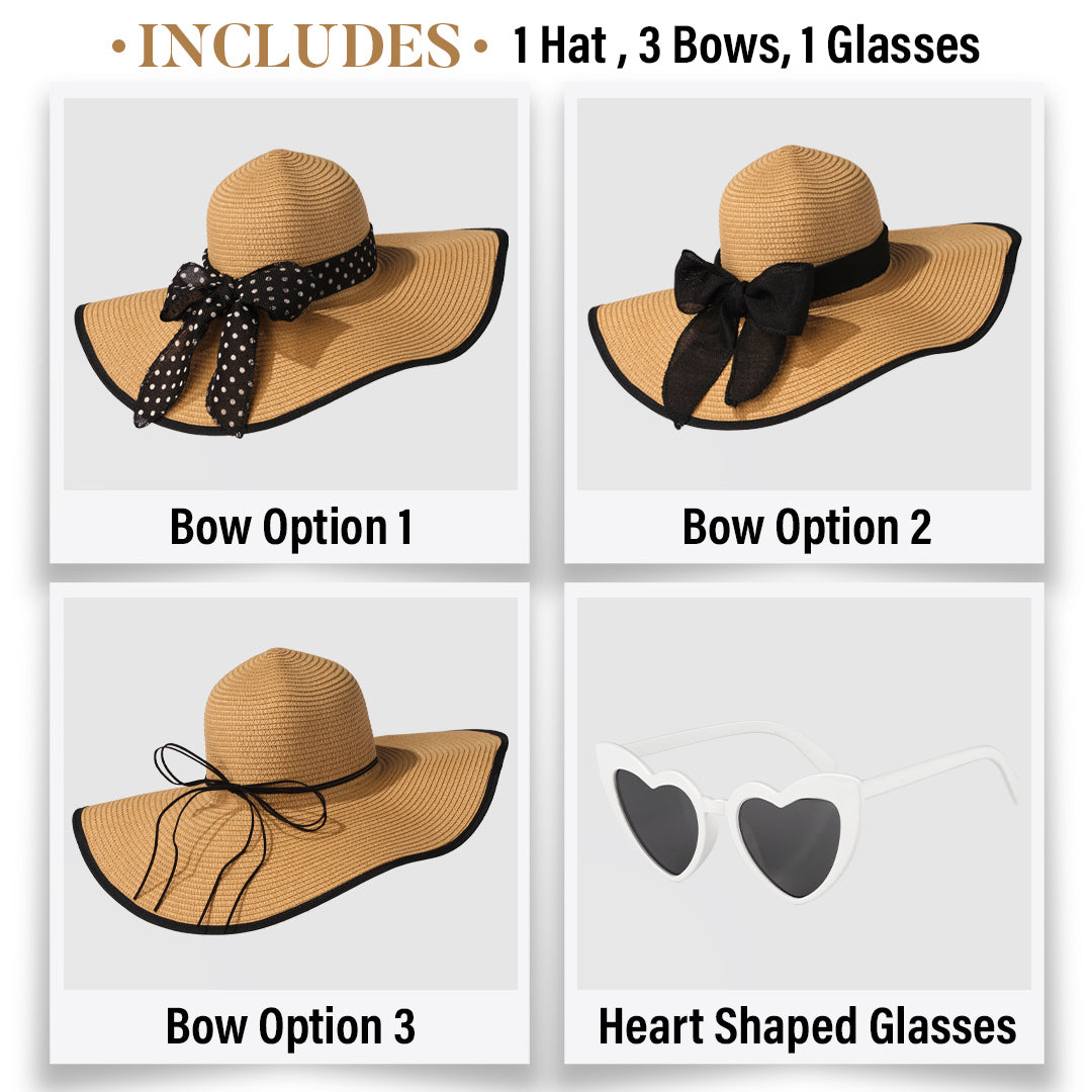 Different types of sun sales hats