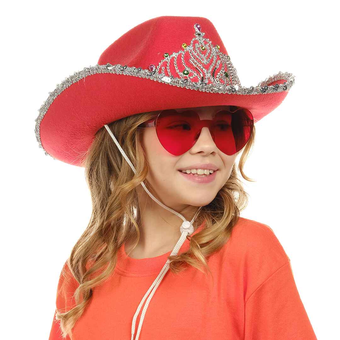 Red Cowgirl Hat