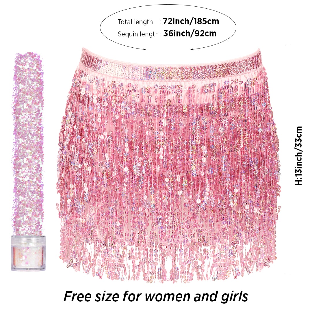 festival clothes pink sparkly skirt burning man costumes for women rave wear metallic pink skirt