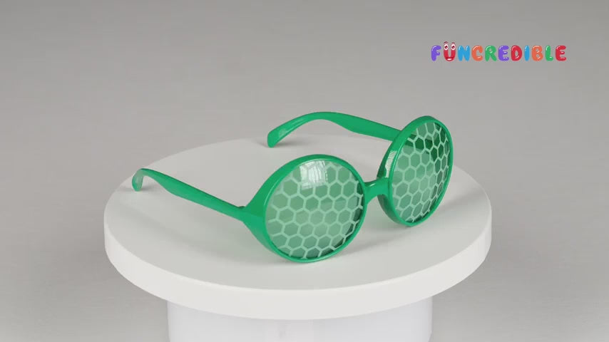 Funcredible Green Insect Sunglasses